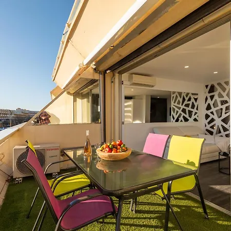 Apartment Blue Horizon Heliopolis Mit Meerblick Im Fkk-dorf Agde