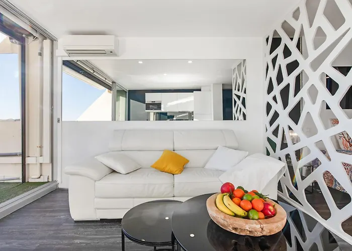 Daire Blue Horizon Heliopolis Sea View In The Naturist Village Agde